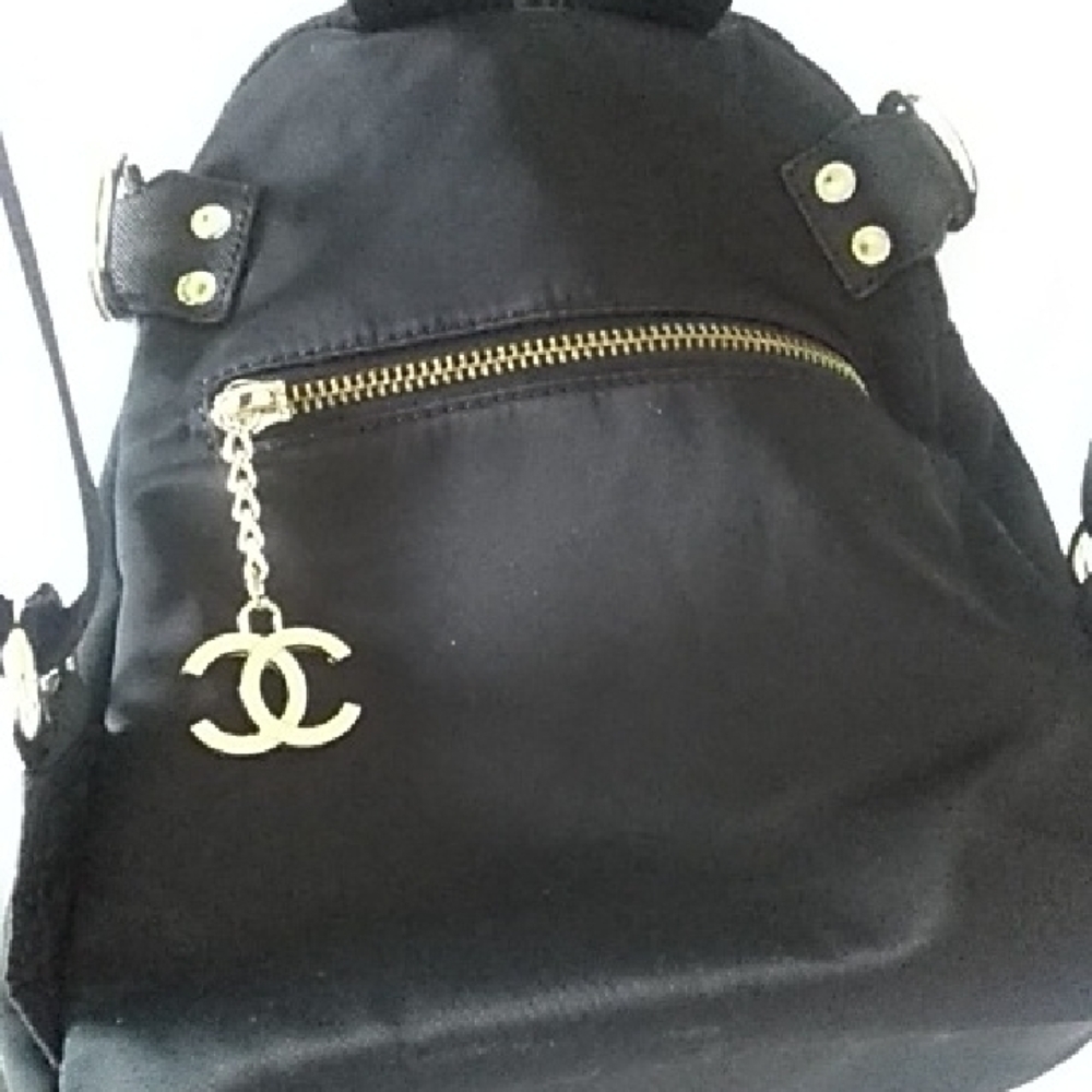 Black Mini Backpack - image 8